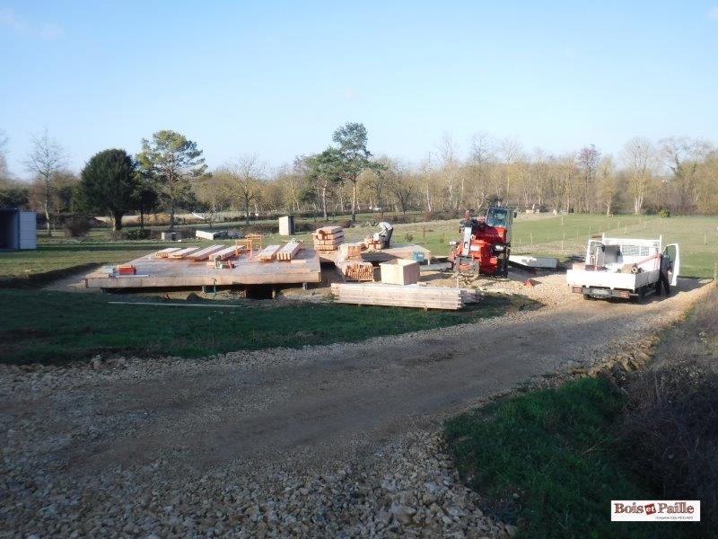 Maison en paille à Chasseneuil du Poitou (86)